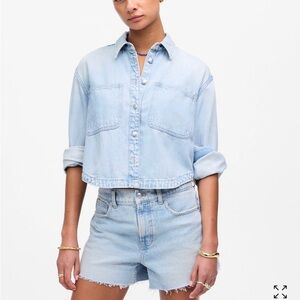 Madewell The Perfect Vintage Jean Short High‎ Waist 30W